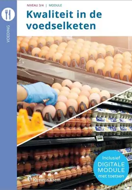 Kwaliteit in de voedselketen, incl. digitale module