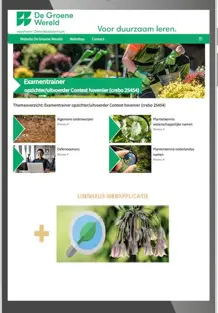 Examentrainer  opzichter/uitvoerder Context hovenier (niveau 4)   + Linnaeus