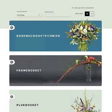 E-learning Floral Design