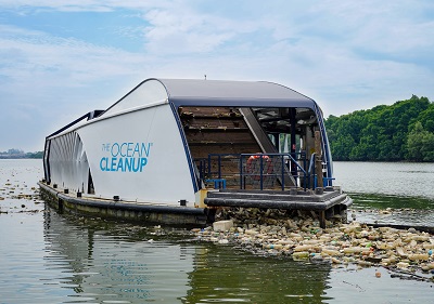 The Ocean Cleanup boot