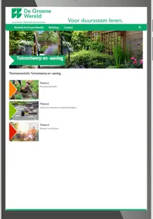 Tuinontwerp en -aanleg Online omgeving