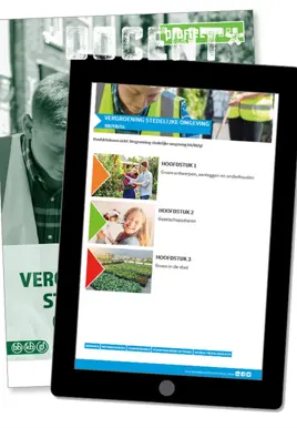 Vergroening stedelijke omgeving online omgeving docent incl. werkboek