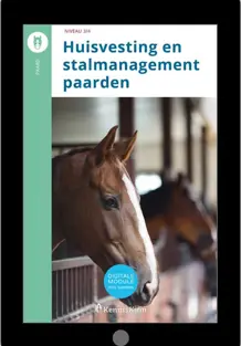 Digitale module Huisvesting en stalmanagement paarden
