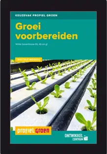 Digitale module Groei voorbereiden - editie 2016