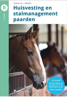 Huisvesting en stalmanagement paarden, incl. digitale module